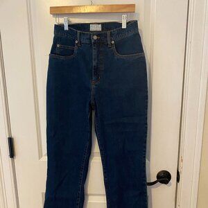 FDJ French Dressing Jeans Dark Denim Embroidered Pocket Design